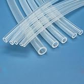 ALMAN WACKER GIDA SINIFI ŞEFFAF SİLİKON HORTUM 6x8 1 metre (İ&ccedil; &Ccedil;ap: 6 mm Dış &Ccedil;ap: 8 mm)
