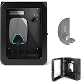 Wallbox Weather Protection Cabinet with Visual Window | Protective Case for Outdoor EV Charger, Wallbox Protection Wall Conne