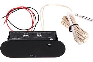 Yushu -20 ~ 300 ℃ PT-11 Thermomètre numérique avec indicateur de température et capteur NTC 2 m PT-11 Thermomètre 12 V 26.01 Outils Instrument de mesure de la température