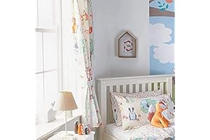 Riva Paoletti Woodland 168X183 PPT Curt Multi, Sahne, 66X72 (168X183 cm)