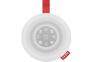 ZAZU Suzy The Baby Soother – Schlafhilfe für Kleinkinder & Baby-Schnuller | 7 beruhigende Melodien inklusive Herzschlag und weißem Rauschen | Soundmaschine für unterwegs mit Schrei Sensor | variable