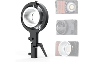 COLBOR MAR Wonder Serie Adattatore di supporto per luce C su supporto Bowens. Compatibile solo con luci video COB COLBOR W100/W60 (bi-color &RGB)