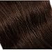 S-noilite One Piece 16"-22" Clip in Remy Human Hair Extensions 3/4 Full Head Set High Quality Long Straight Silky for Women Beauty (18"-50g,#2 Dark Brown)