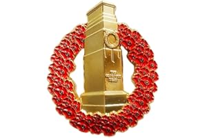 CTTK 2025 Cenotaph VE Day Poppy Pin and Badge Brooch Cenotaph Lest We Forget Decorations Gifts Memorabilia
