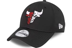 New Era - Gorra NBA Chicago Bulls Half 9Forty Strapback - Negro