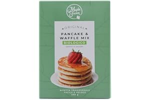 MapleFarm - Preparato per pancake e waffle BIOLOGICO - Astuccio da 500g - Original ORGANIC MIX