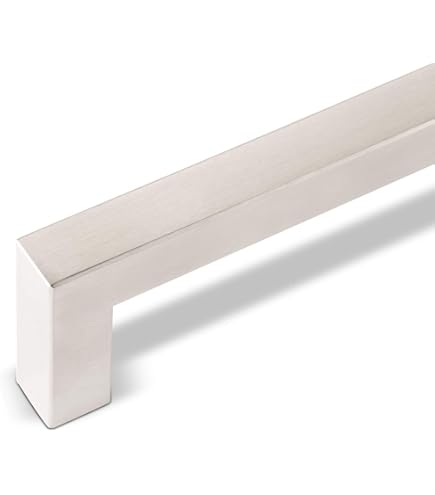 Gedotec Poignée De Meuble Lune Poignée Acier Inoxydable - 860 X 12 X 780 Mm