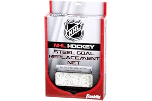 Franklin Sports NHL - Red de repuesto para portería de hockey - Red de repuesto oficial de 72 pulgadas - Red de portería de hockey callejero al aire libre - Red de tamaño oficial fácil de fijar - 72 x