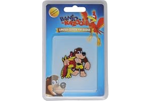 Fanattik Pin Badge-Banjo Kazooie Limited Edition, Dibujos Animados (3D97D1671F)