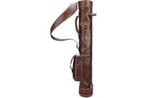 TOURBN Tourbon - Borsa da golf vintage Sunday con tasca per palline, custodia da viaggio per mazze da golf