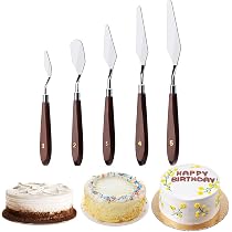 Professioneller Glasur-Spatel Aus Edelstahl – 6 Zoll Backspatel Zum Dekorieren Von Kuchen, Torten & Gebäck