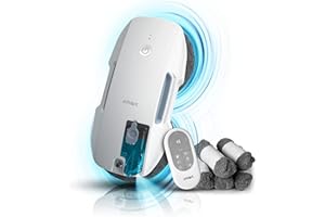 ‎FMART Fmart Fensterputzroboter mit sprühfunktion, Elektrischer Fensterroboter Elektrisch mit 25ML Wassertank, 3800Pa, Automatischer Wasserspray Fensterputzroboter, für Glatten Oberflächen, 10pcs Lappen