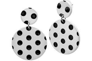 SOULCATS SoulCat® Statement orecchiette a pois in stile anni '50 e '80