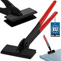 Set De 3 Pinces à Border Tôle (0°, 45°, 90°) - Outil Manuel Pour Pliage Métal, Réparation Auto, Espaces Restreints