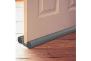 SEIYOGDS Boudin de Porte, Boudin de Porte pour Portes, Boudin de Porte avec Double Joint, Boudin de Porte, antibruit, pour Dessous de Porte Intérieur et Extérieur Protection Contre Les Courants d’air