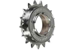 SUNRACE Sun Race, Ruota Libera per Catena, Argento (Chrome), 22, Denti, 1/2 x 3/32