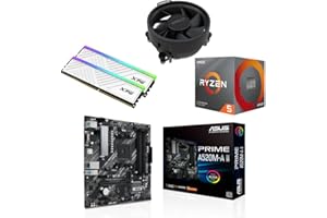 INFOMAX VOTRE EXPERT GAMING Infomax | Kit Upgrade PC - AMD Ryzen 5 3500X + A520M - 16 Go RGB, assemblé et testé