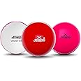 jaspo PVC T-20 Soft Cricket Balls 110 Gm (Multicolour) - Pack of Three , Standard Size