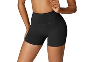 4How Short de Sport Femme en Coton Taille Haute Anti-Transparent Confortable Respirant Yoga Fitness Course à Pied Cyclisme Entraînement Boxer Quotidien