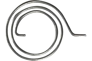 MICEL - 92605 - Muelle de Repuesto para Manillas y Rosetas de Puerta, Cubre dos Vueltas, Incluye 2 unidades, de Acero, 29 x 29 x 1,7 mm
