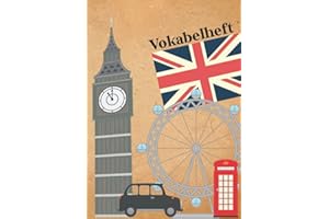 Vokabelheft Englisch: - 2-Spaltig DIN A5 Liniert