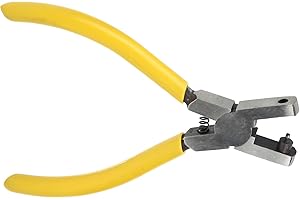 HILILAND Watch Punch Pliers Eyelet Mini DIY Leather Hand Repair Tool Band Strap Link Belt 6 in 2 mm for Belt DIY Home or Craft Projects Other Pliers