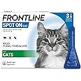 FRONTLINE Spot On Flea & Tick Treatment for Cats - 3 Pipettes