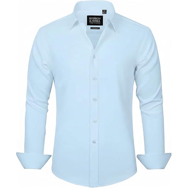 Scotch & Soda Men's White Modern Fit Dress Shirt, White, 14.5" Neck : Amazon.ae: Fashion Scotch & Soda Men's White Modern Fit Dress Shirt, White, 14.5" Neck : Amazon.ae: Fashion