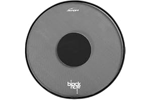BIG BANG DISTRIBUTION RTOM BLACK HOLE BLKHOL10 Black Hole Drum Head, 10-Inch