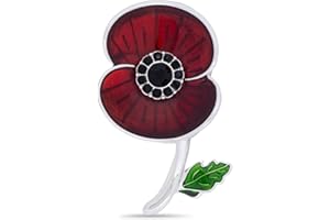 THE ROYAL BRITISH LEGION Official Royal British Legion 11th Hour, 11th Day, 11th Month Poppy Brooch