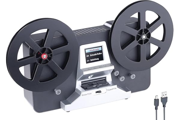 Somikon Scanner de pellicule pour Films 8 mm et Super 8