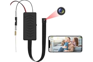 TANGMI Bodycam Körperkamera Mini WiFi 1080P HD, Tragbar 2.4G & 5Ghz Body Cam, Bewegungserkennung und Loop-Aufnahme Kleine Kamera mit Batterie