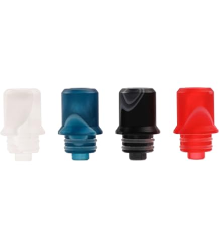 Wolfteeth 0.5ML CBD Atomiseur Drip tip Cramique Noyau Cramique, Cartouche  de vape  510 Jetable pour CBD et Stylo de vape  l'huile paisse, Sans  Nicotine Ni Tabac, Pas d'e-liquide CBD/Noir :