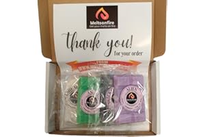 MELTSONFIRE Wax Melts Scented Handmade Snap Bars, 4 Pack Alien, Angel, Black Opium, Lady Millionairess Scented Soy Wax Melts Vegan Aromatherapy (Perfume1)