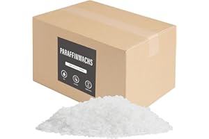 BOYUJK Cera di paraffina per Candele - Cera per Candele da versare, Sabbia per Candele e granuli di Cera per Candele per progetti di Candele Fai-da-Te - Crea Le tue Candele e Ricarica (10kg)