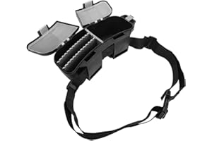 Niiyen Boîte à pêche Boîte à appâts, Boite Peche Ceinture boîte à appâts Portable Ceinture de Taille Kit de Rangement réglable pour matériel de pêche