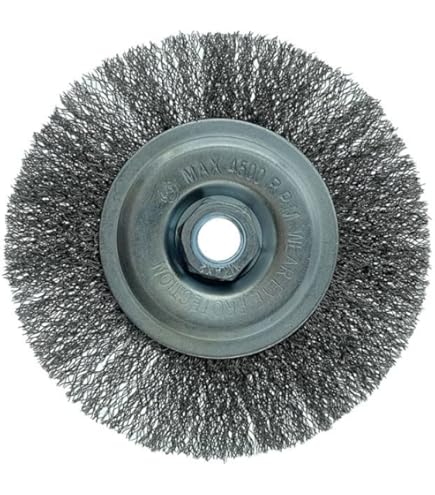 Brosse Métallique Ronde Pour Meuleuse - Fil Acier Inox 0.15mm - Diamètres 75-300mm