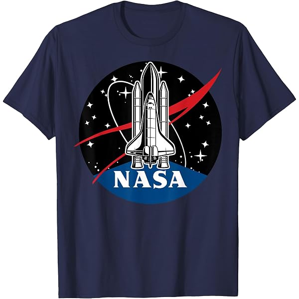Nasa Tshirt Women's NASA Vintage T-Shirt - Space Shuttle Graphic Tee In ...
