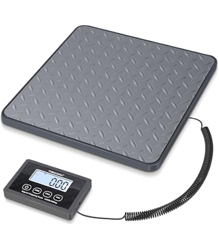 Bascule Numérique Professionnelle Smart Weigh 440 Lbs (200 Kg) - Plateau Inox - Modèle ACE200 - Neuf
