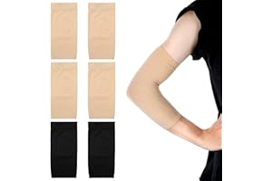 DIVINA VITAE 3 Paar Unterarm-Tattoo-Abdeckungen Schwarz Tattoo Abdeckung Arm Ärmel Spandex Armsleeve Oberarm Bandage Zum Abdecken Von Tattoos Und Als Sonnenschutz Für Männer Und Frauen