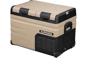 Alpicool TA35 Lodówko-zamrażarka turystyczna samochodowa 35 l, 12/24 V, przenośna lodówka do domu, biura lub na piknik w plenerze, od -20 do 20℃