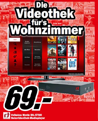 Preisvergleich Produktbild INVERTO Volksbox Movie IDL 5750 I