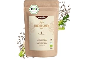 VOM-ACHTERHOF Semi di finocchio BIO dolci interi (250g) | Semi di finocchio | Tè al finocchio | come spezia o tè al finocchio anice cumino | vom Achterhof