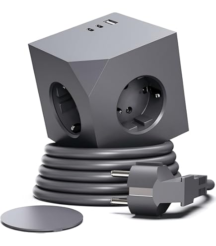 Adattatore Salvaspazio BTicino - 2 Prese Italiane + 1 Presa Tedesca | Bianco, 10A - Foto 2