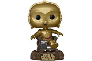 Funko Pop! Star Wars: RotJ 40th - C-3PO - C3P0 In Chair - Figura de Vinilo Coleccionable - Idea de Regalo- Mercancia Oficial - Juguetes para Niños y Adultos - Movies Fans