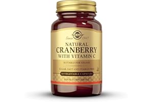 Solgar | Arándano Rojo con Vitamina C | 60 Cápsulas vegetales