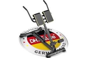 ‎DH FITLIFE DH FitLife 5in1 Rückenstrecker für zuhause | Bauchmuskeltrainer & Rückentrainer | Hyperextension Bank | Klappbarer verstellbarer Roman Chair bis 150KG | Multifunktionale Curlbank u. Hantelbank