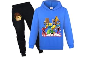 ZhanQuan Unisex Kids Tracksuit Hoodie Jogging Pants Casual Boys and Girls Clothing