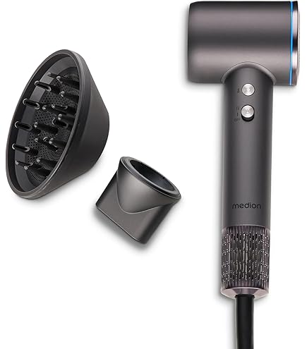 Dyson Supersonic HD08 グレー Dyson Supersonic™ヘアドライヤー ブラック／ニッケル (HD08 ULF BBN