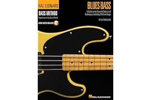 Hal Leonard Bass Method: Blues Bass - A Guide To The Essential Styles And Techniques (Book/Online Audio) [Lingua inglese]